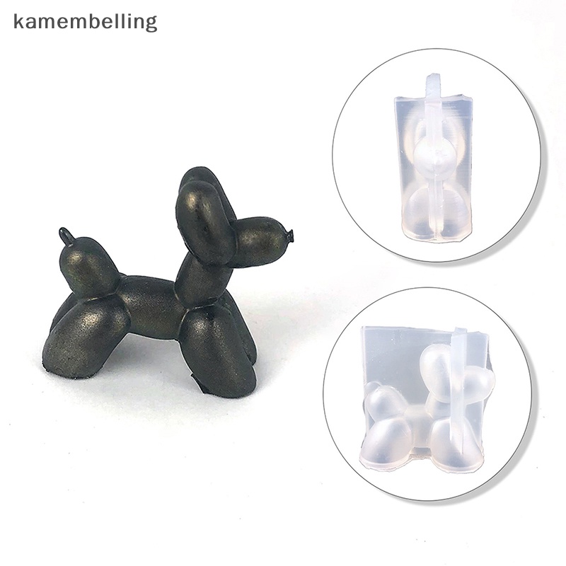 Kamembelling Khuôn Silicone Làm Bong Bóng Hình Chú Chó 3D Đáng Yêu