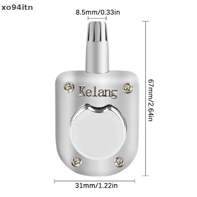 Máy Tỉa Lông Mũi Bằng Thép Không Gỉ Có Nút Nhấn Không Cần Rửa Lại