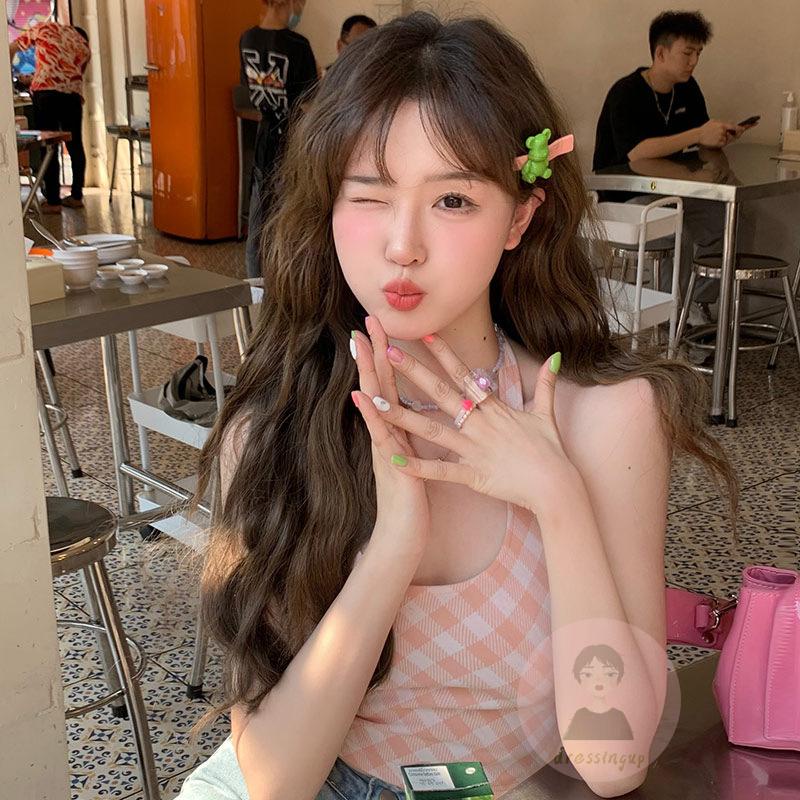 Áo Tank Top Hai Dây Thiết Kế Quyến Rũ Thời Trang Mùa Hè Cho Nữ