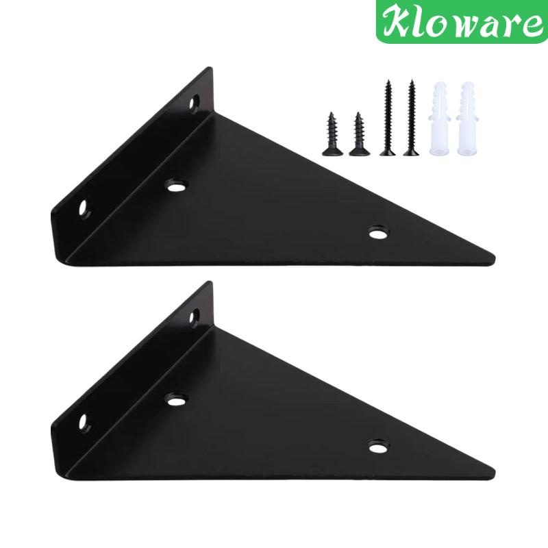 [Kloware] Giá Đỡ Kệ Góc Bằng Kim Loại Để Sách Trong Nhà Và Garage