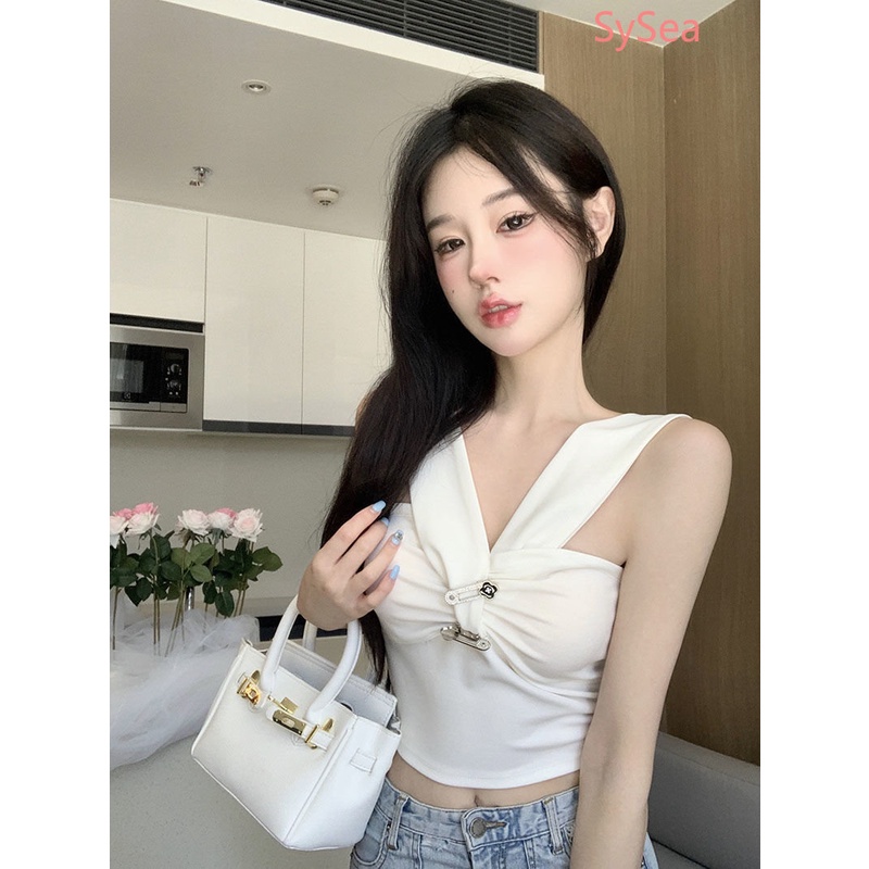 Áo Hai Dây Thiết Kế Quyến Rũ Thời Trang Mùa Hè Cho Nữ