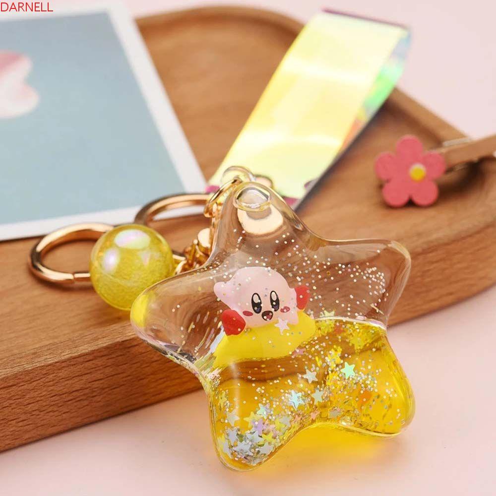 Móc Khóa Hình Ngôi Sao Năm Cánh Màu Trong Suốt Dễ Thương