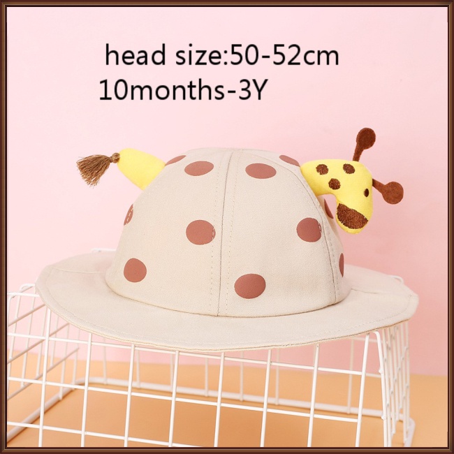 Mũ Tai Bèo Vải Cotton Họa Tiết Chấm Bi Nhiều Màu Thời Trang Cho Bé