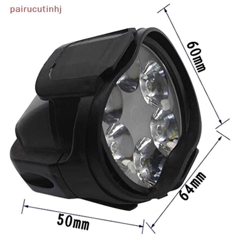1 Cặp Đèn Pha 6-LED Ánh Sáng Trắng Dành Cho Xe Hơi / Xe Máy