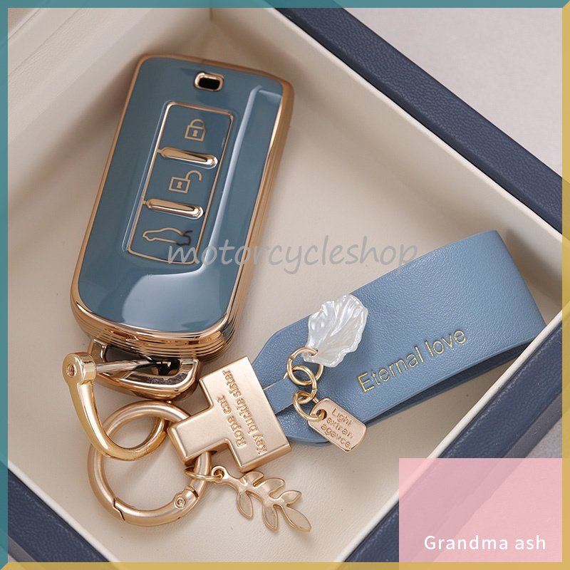 Vỏ Chìa Khóa Điều Khiển Từ Xa 3 Nút Cho mitsubishi asx xpander attrage triton outlander montero pajero sport Ốp