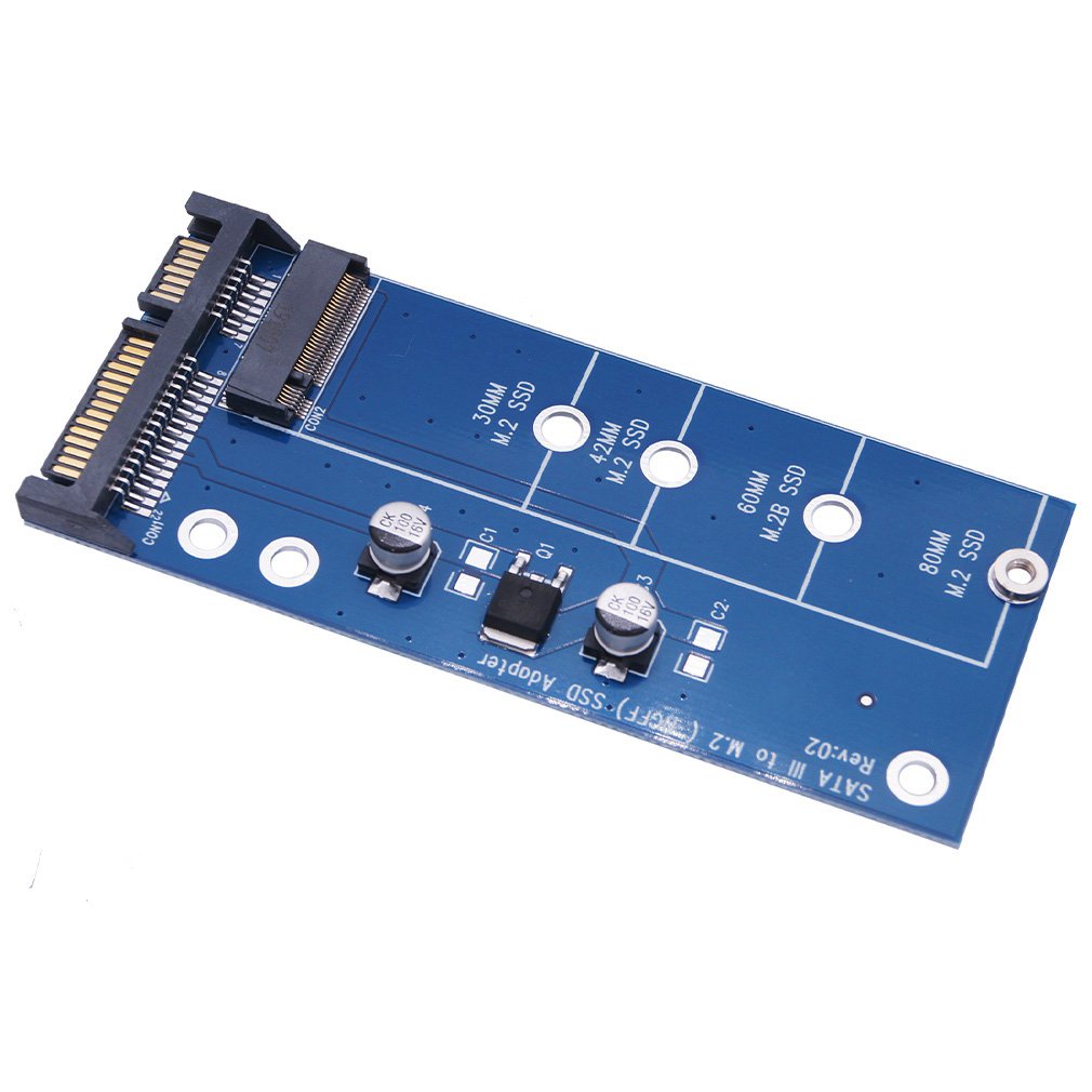 M2 Ngff Ssd Sata3 Ssds Turn Sata Adapter Expansion Card To High-Capacity High-Power [Q/1]
