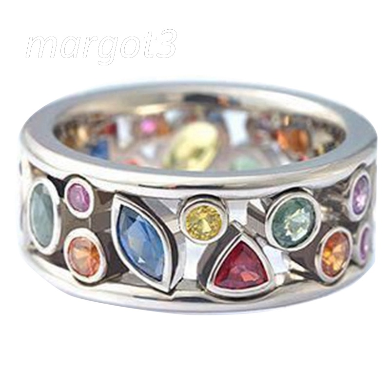 Nhẫn Đeo Tay Bằng Đá Thạch Anh Pha Lê Hình Học Hỗ Trợ Giảm Cân