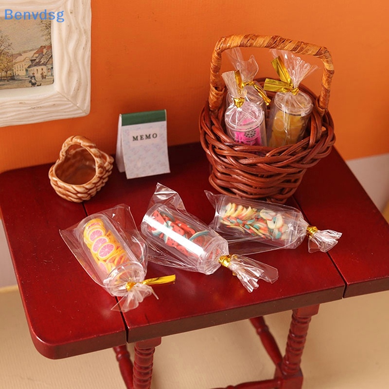 Set 2 / 5 Túi Đựng Kẹo / Trái Cây 1: 12 Dùng Trang Trí Nhà Búp Bê