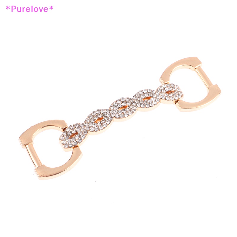 1 Khóa Kẹp Giày Cao Gót Đính Đá Thời Trang Dành Cho Nữ Mới