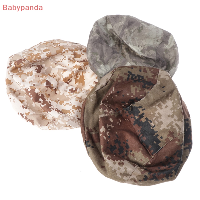 Vỏ Bọc Mũ Bảo Hiểm Vải Cotton Họa Tiết Rằn Ri Kiểu Quân Đội Cá Tính Cho Nam