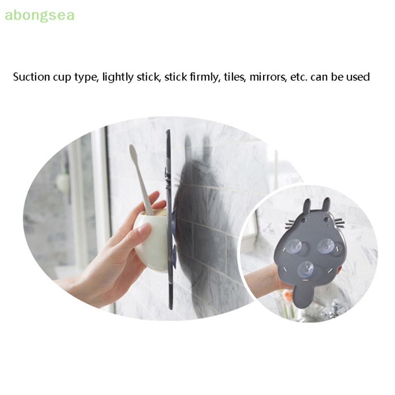 1 Dụng Cụ Giữ Bàn Chải Đánh Răng Hình Totoro Dễ Thương