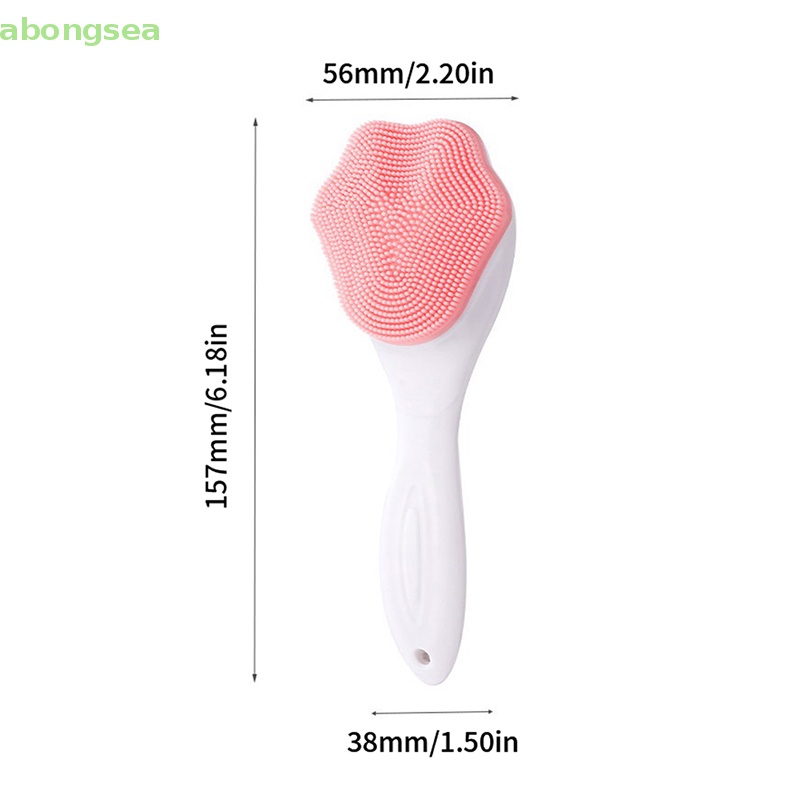 Abongsea Cọ Rửa Mặt Bằng Silicon Hình Móng Vuốt Mèo / Gấu Làm Sạch Lỗ Chân Lông