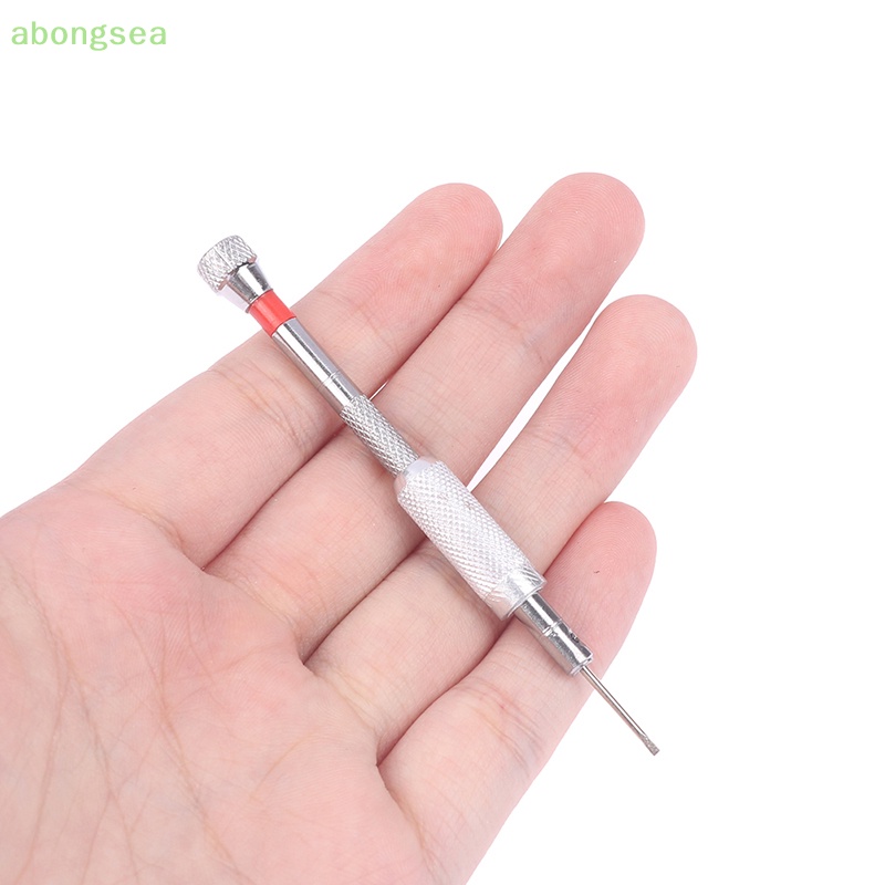 Set 1 / 5 Tua Vít 0.8-1.6mm Bằng Thép Tháo Gỡ Dây Đồng Hồ Đeo Tay