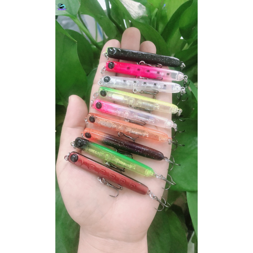 Mồi Câu Cá Giả Bằng Đồng Dạng Xoắn 60mm 4.8g