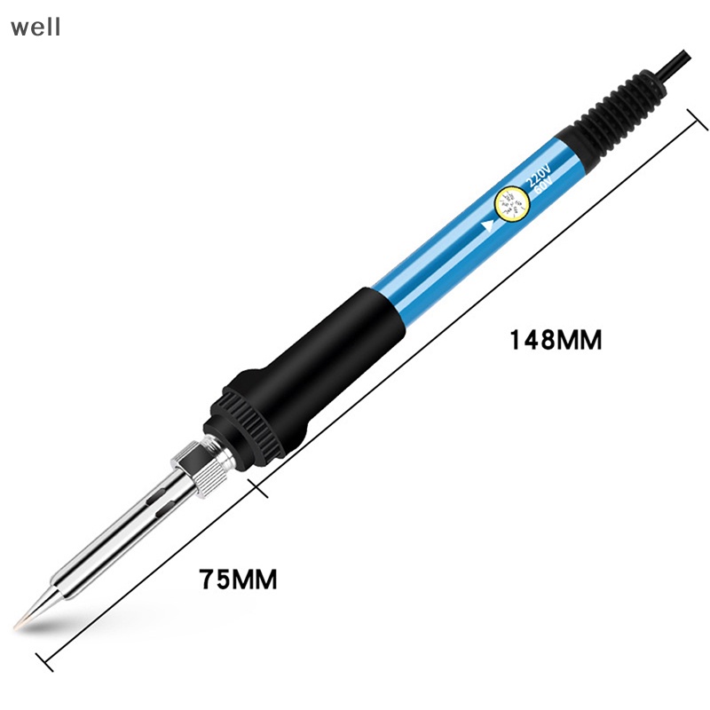 Có thể điều chỉnh nhiệt độ điện hàn sắt 60W Hàn Hàn sửa chữa công cụ