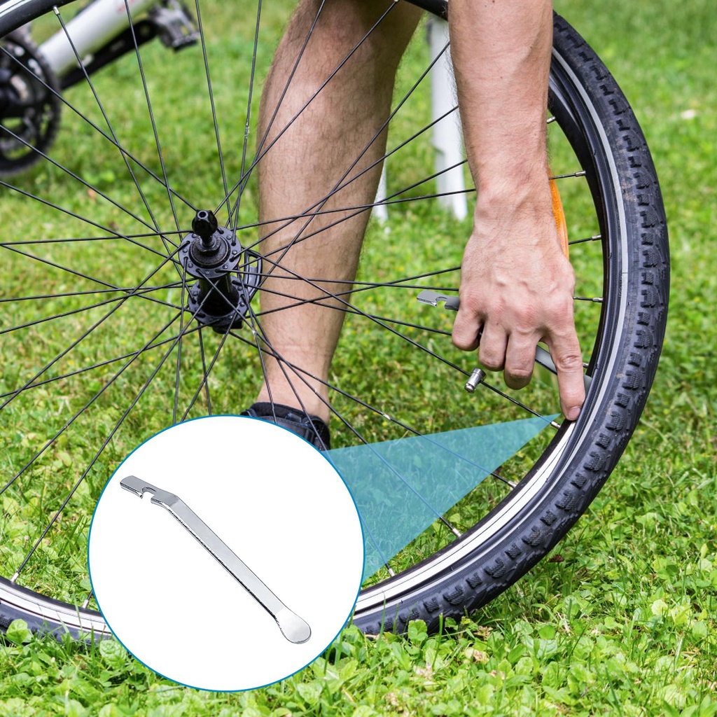 Bộ 3 Dụng Cụ Hỗ Trợ Sửa Chữa Lốp Xe Đạp Bằng Thép Không Gỉ