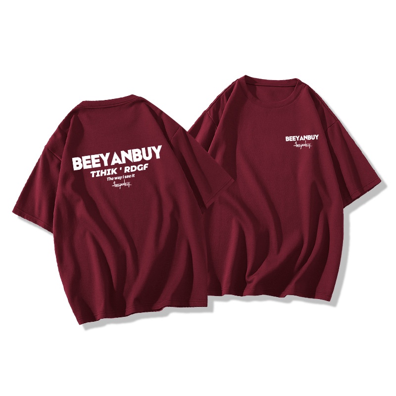 Áo Thun Nữ Tay Ngắn Dáng Rộng Phong Cách Retro Cá Tính