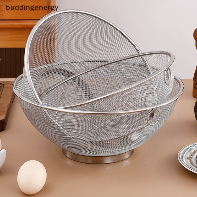 {BUDDI} Rổ Rây Bột Bằng Thép Không Gỉ {BUDDI}