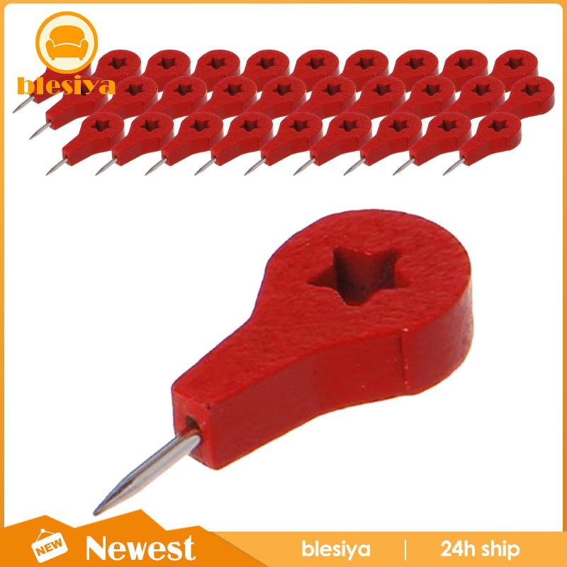 [Blesiya] Set 30 Nút Bần Nhấn Tay Cái Làm Thủ Công Gắn Tường Độc Đáo