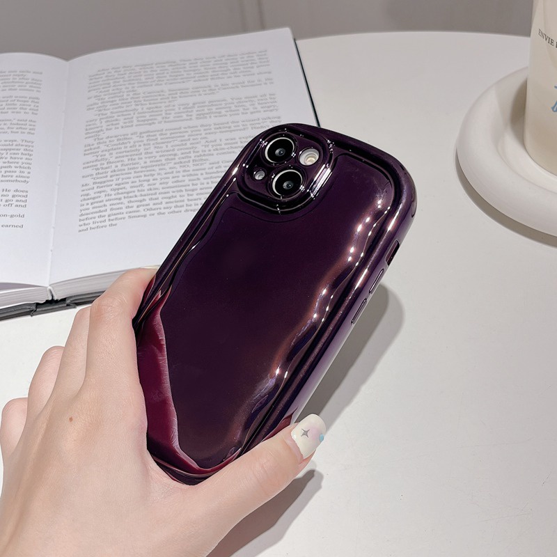 Túi khí Kem Gương mạ điện bạc Vỏ điện thoại cho IPhone 11 13 12 14 PRO Max Make up Phone Case for Women Girl shin case