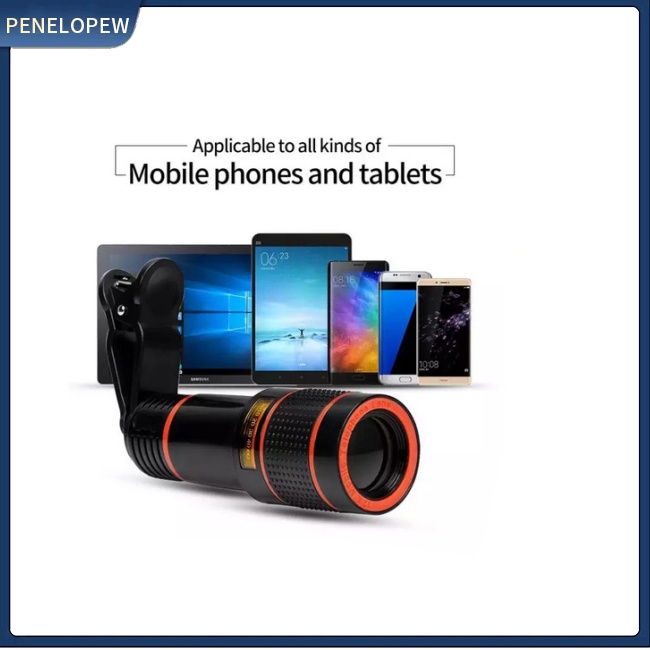 Thấu Kính Macro Chụp Hình 12x 8x Cho Điện Thoại Thông Minh / Máy Ảnh