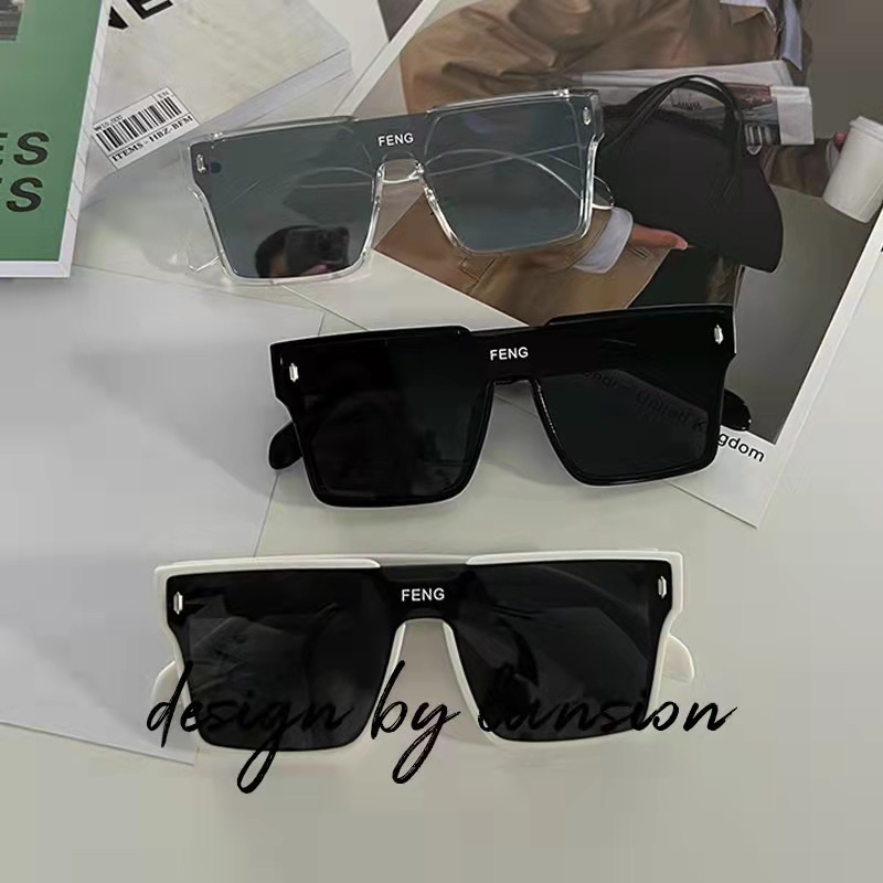 Kính Mát Chống Tia UV Gọng Lớn Phong Cách Hàn Quốc Cổ Điển Thời Trang Mùa Hè Cho Nam Và Nữ