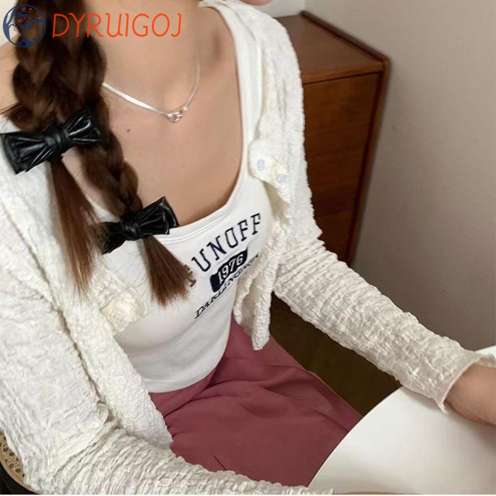 Kẹp Tóc Hình Nơ Lolita Y2K Dễ Thương Cho Nữ