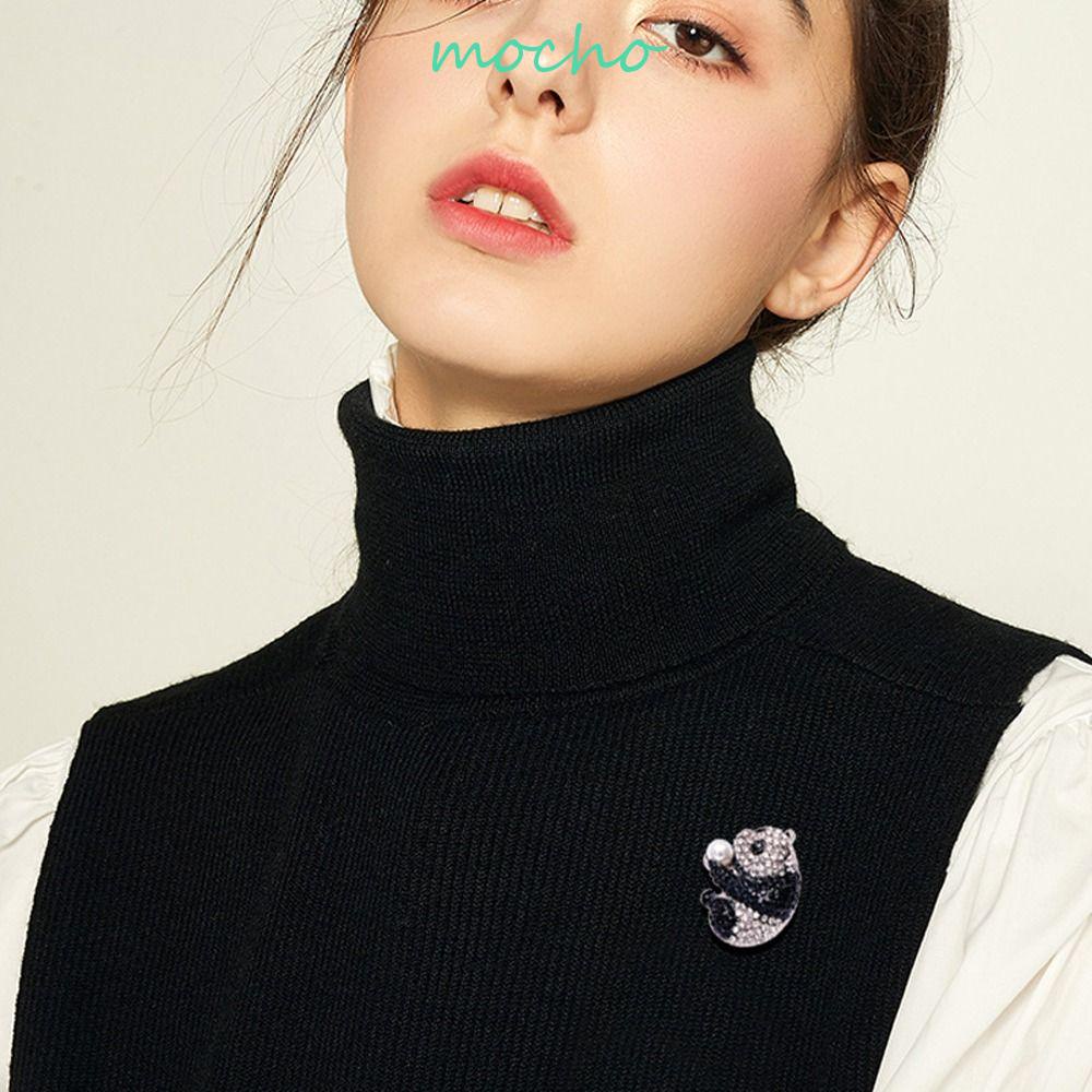 Ghim Cài Áo Hợp Kim Đính Đá Lấp Lánh Thời Trang Cho Nữ