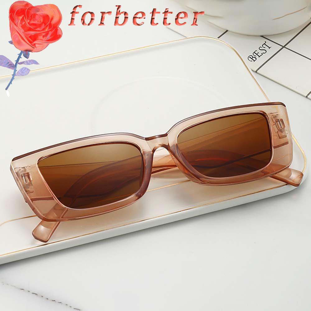 Kính Mát Hình Chữ Nhật Khung Nhỏ Chống Tia UV Sang Trọng Cho Nam