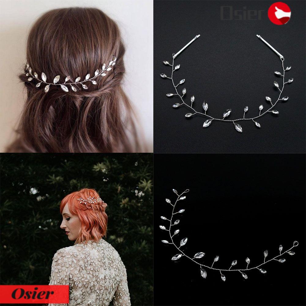 1 Băng Đô Hoa Cài Tóc Thời Trang Cho Cô Dâu