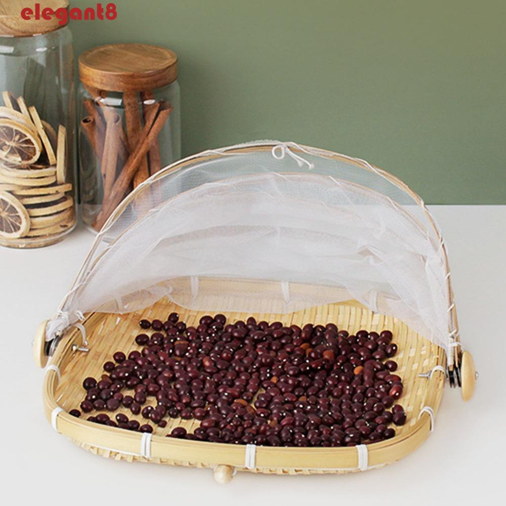 Khay Tròn Đựng Bánh Mì Chống Bụi Có Thể Tái Sử Dụng