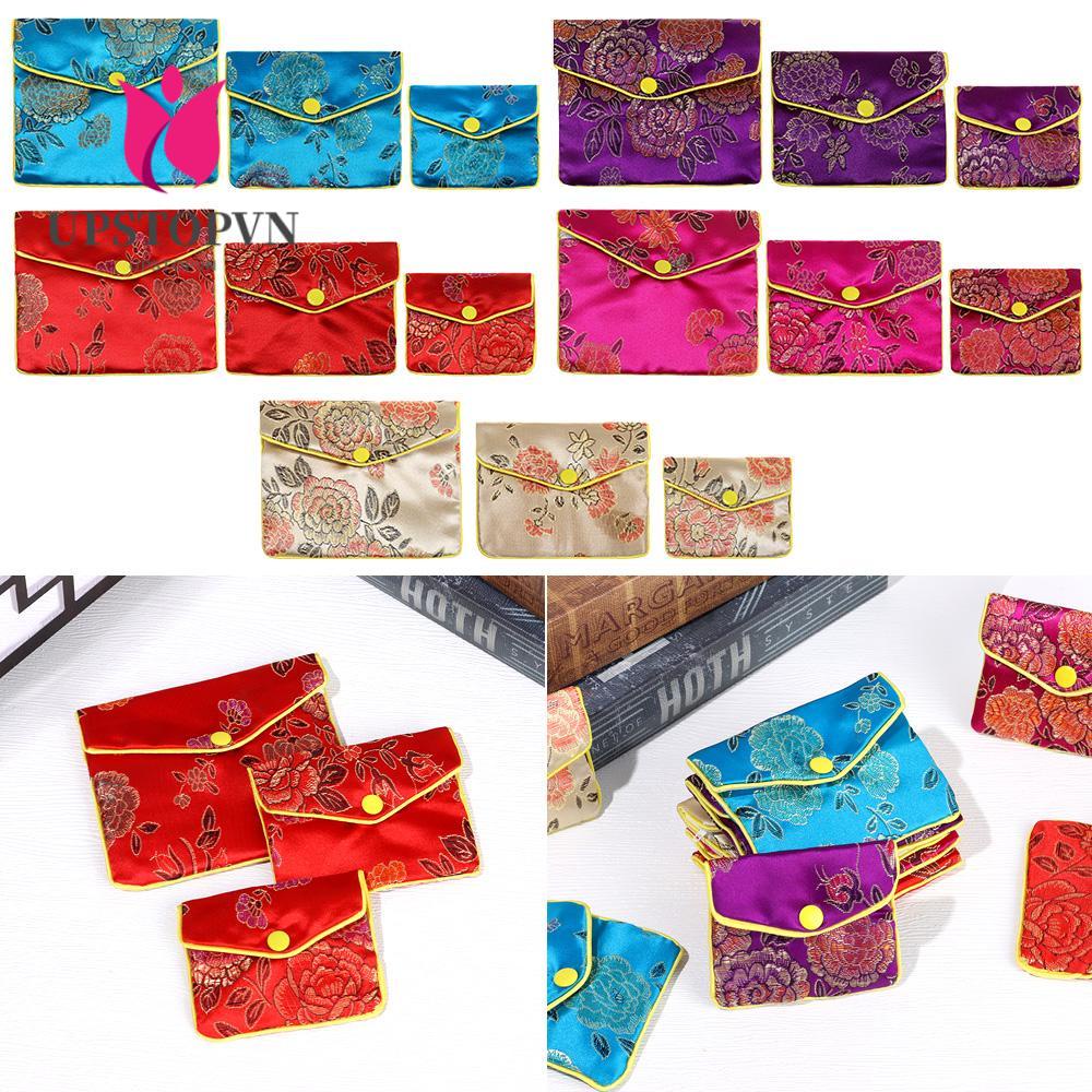 Túi Đựng Đồ Đa Năng Tiện Dụng Thêu Họa Tiết Xinh Xắn