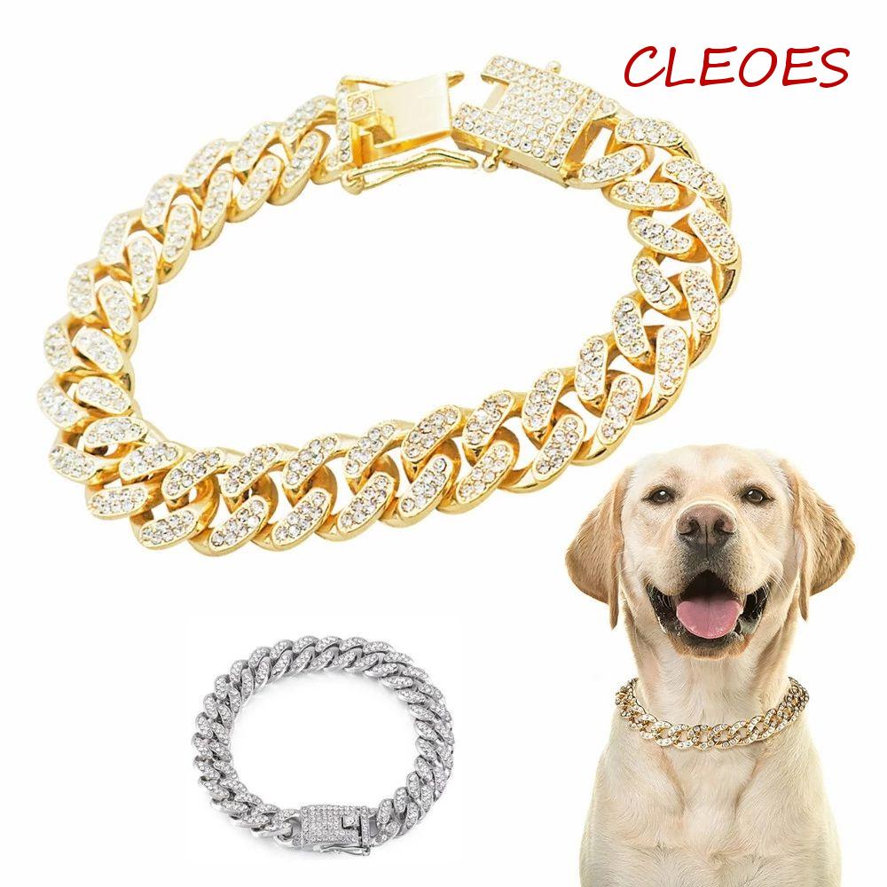 Vòng Cổ Kim Loại Sang Trọng Cho Thú Cưng Chụp Ảnh