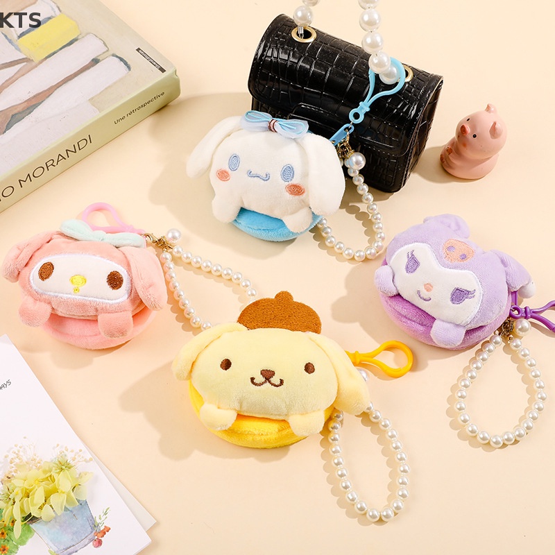 SANRIO 1 Móc Khóa Hình Thú Nhồi Bông Kuromi My Melody Dễ Thương