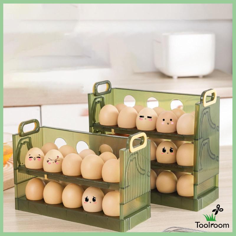Hộp Đựng Trứng Có Thể Xếp Chồng Tiện Dụng Cho Nhà Bếp