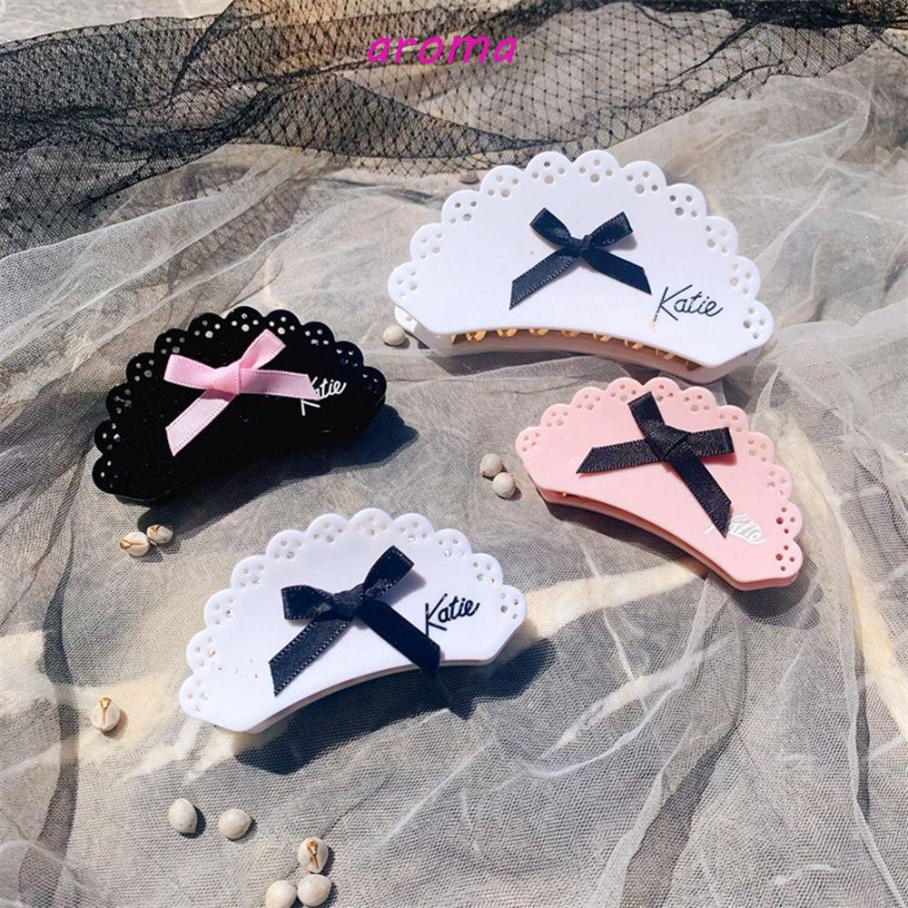 Kẹp Tóc Hình Nơ Phong Cách Lolita y2k Dễ Thương Dành Cho Nữ