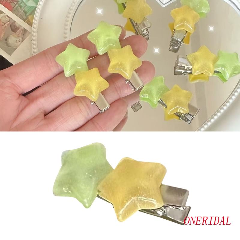 Kẹp Tóc Chống Trượt Hình Ngôi Sao Xinh Xắn Cho Nữ