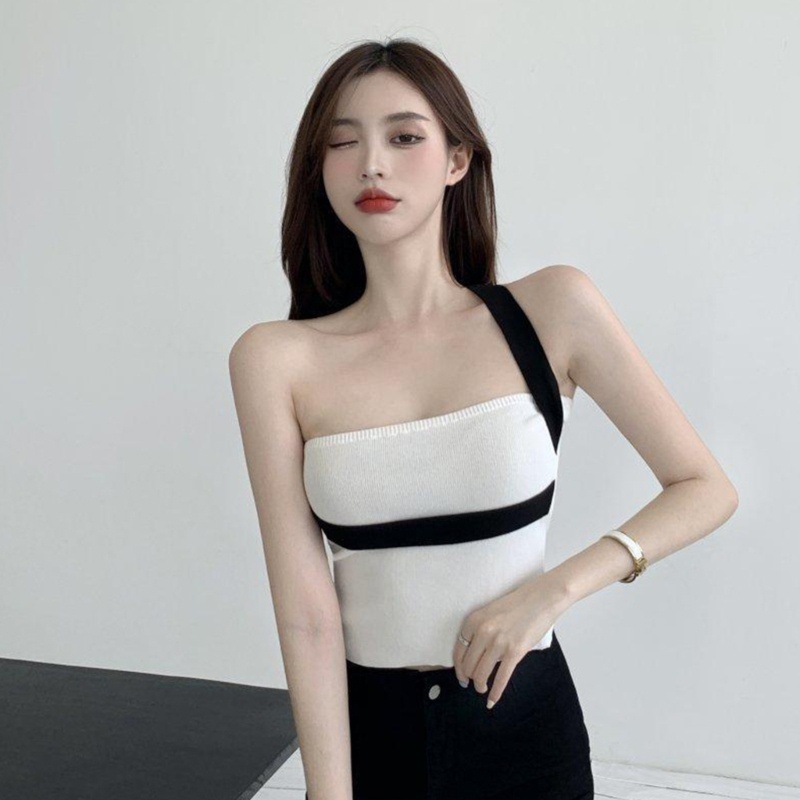 Áo Thun Không Tay Ôm Dáng Màu Trơn Thời Trang Mùa Hè Cho Nữ