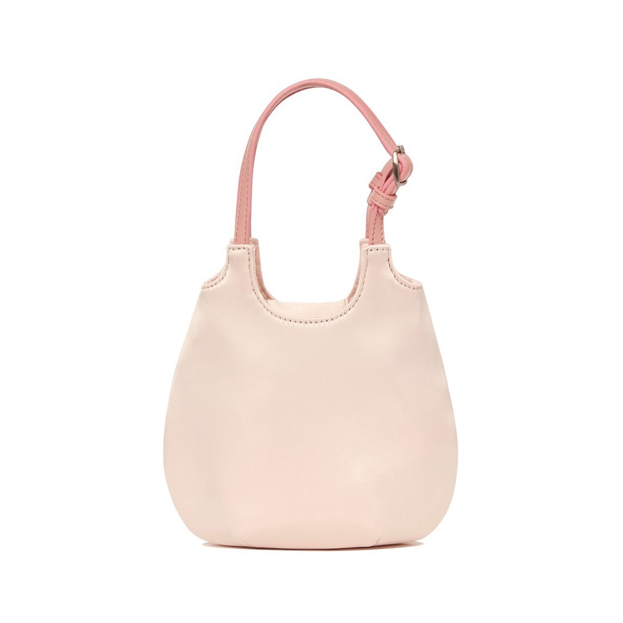 Túi Xách Đeo Vai Bằng Nylon Satin Trọng Lượng Nhẹ Thời Trang Hàn Quốc Thiết Kế Một Bên Vai