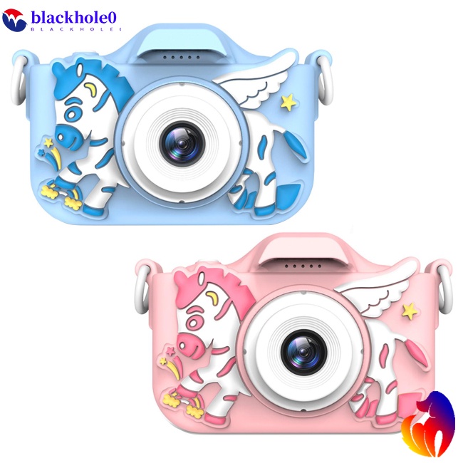 Máy Ảnh Kỹ Thuật Số 2.0ips Mini Họa Tiết Hoạt Hình Dễ Thương Cho Bé