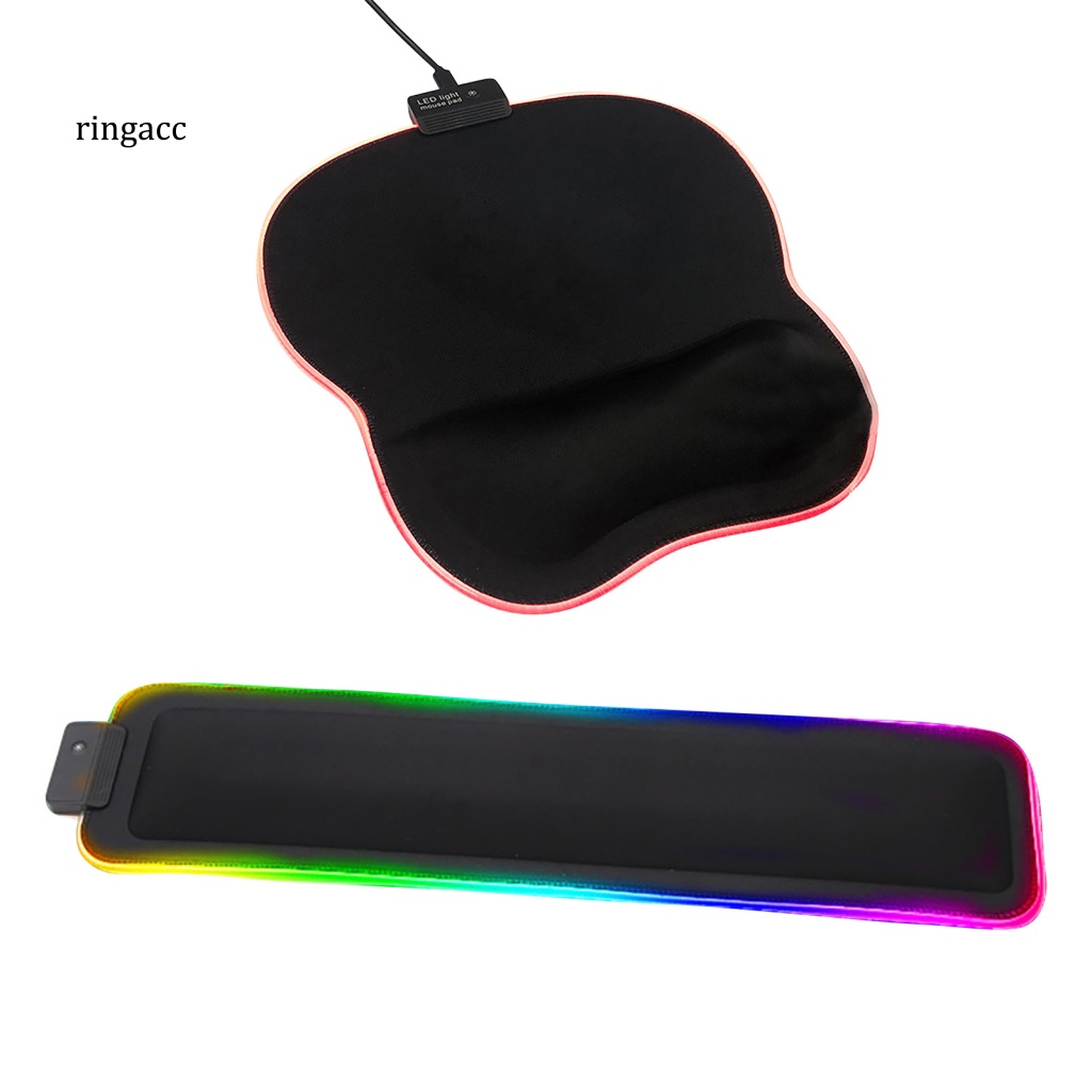 Vỏ Bọc Bàn Phím + Chuột RGA Đèn LED RGB Cảm Ứng Chậm Thoải Mái Chống Mòn Chống Trượt