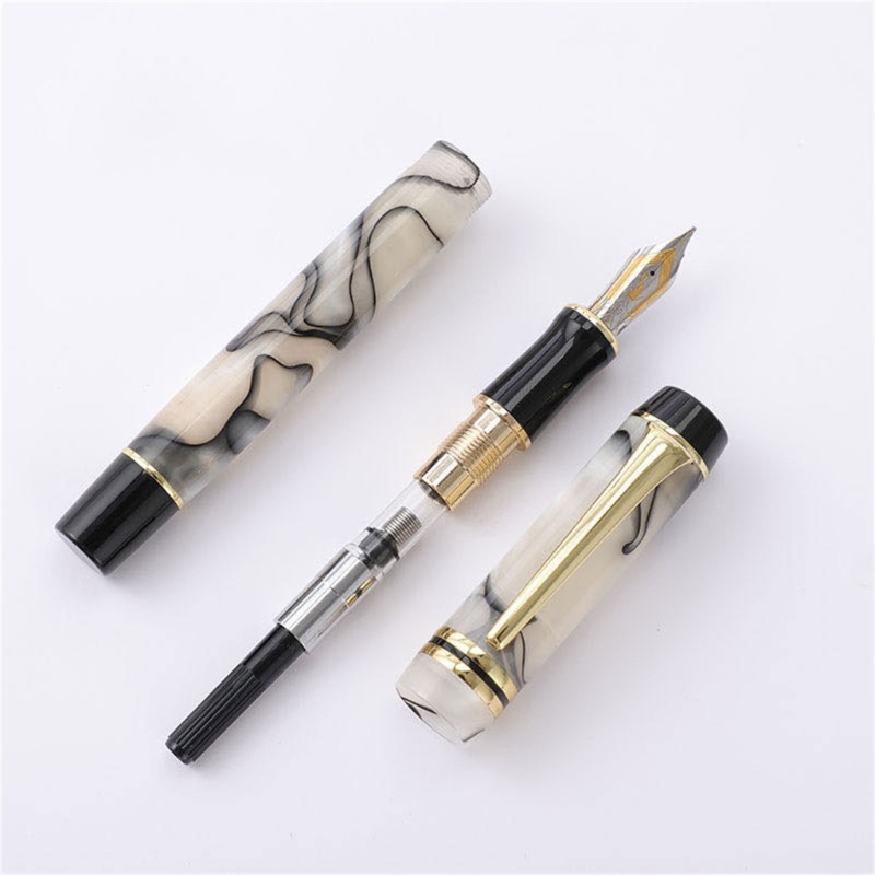 [CH *] Bút Máy Hút Chân Không Ngòi Mỏng Acrylic Sức Chứa Lớn Viết Thư Giãn