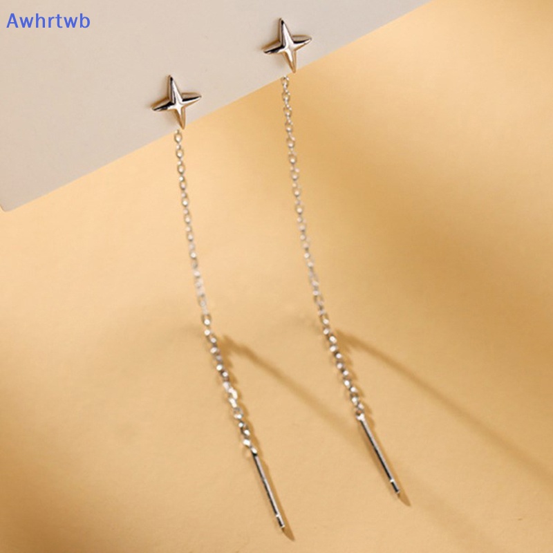 Khuyên Tai Dáng Dài Hình Ngôi Sao Thời Trang Cho Nữ Mới