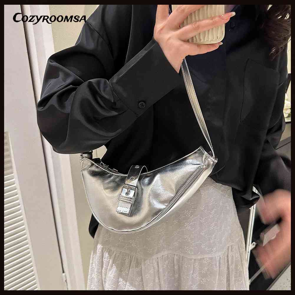 Túi Đeo Vai / Kẹp Nách Bằng Da PU Thiết Kế Đơn Giản Thời Trang Dự Tiệc Cho