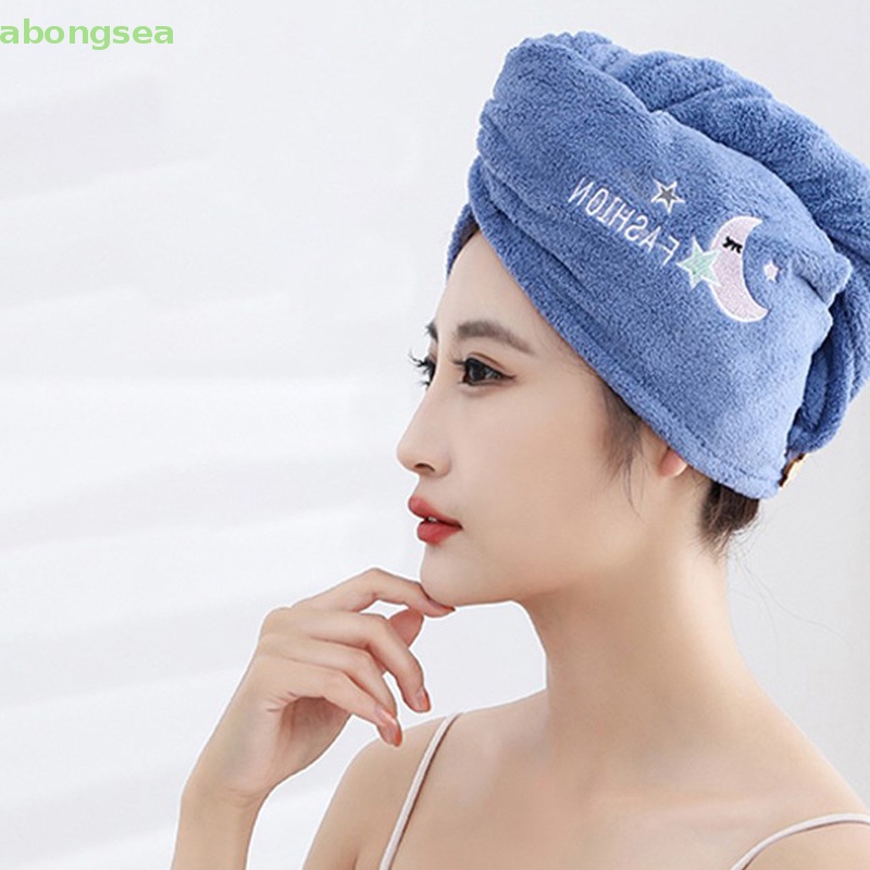 Mũ Trùm Đầu Khi Tắm Chất Liệu Microfiber Mềm Mại Cho Nữ