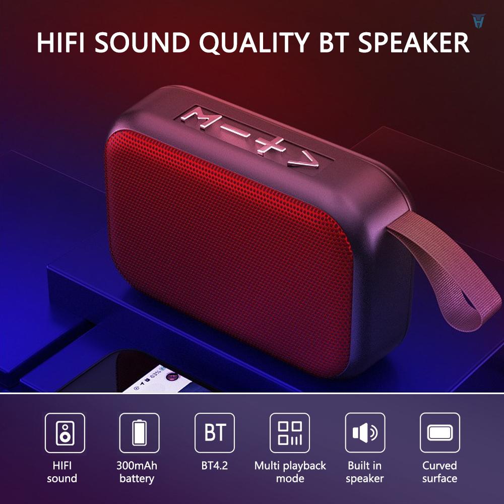 Loa Bluetooth Không Dây Âm Thanh Siêu Trầm Chất Lượng Cao Tích Hợp Đài FM Rảnh Tay Cho Hoạt Động Ngoài Trời