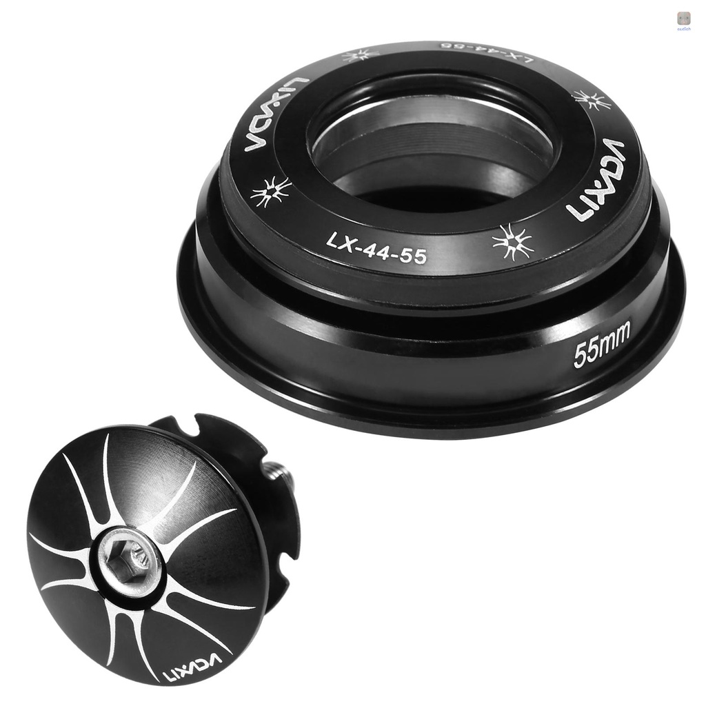 Lixada Bộ Tai Nghe Vòng Bi Bằng Hợp Kim Nhôm CNC Độ Chính Xác Cao Cho Xe Đạp