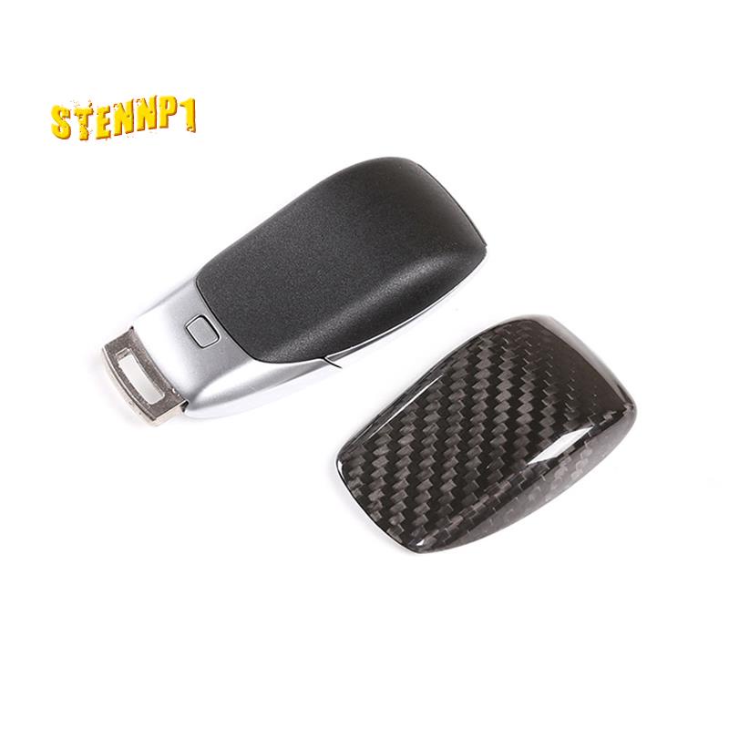 Cho Mercedes Benz A C E G S GLE Class W177 W205 W213 W463 W222 W167 Vỏ chìa khóa bằng sợi Carbon