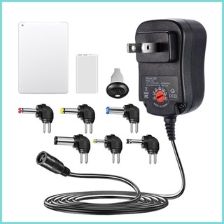 Bộ sạc chuyển đổi nguồn điện đa năng 12w ac 3v 4.5v 5v 6v 7.5v 9v 12v
