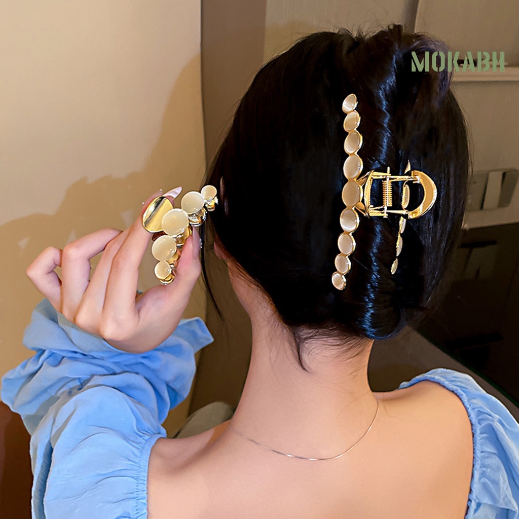 Kẹp Tóc Bằng Hợp Kim Không Gỉ Phong Cách Hàn Quốc Cho Nữ